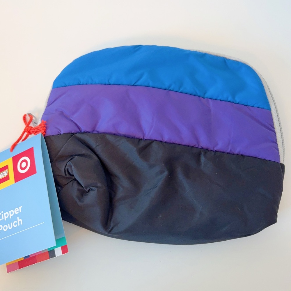 Lego zipper pouch